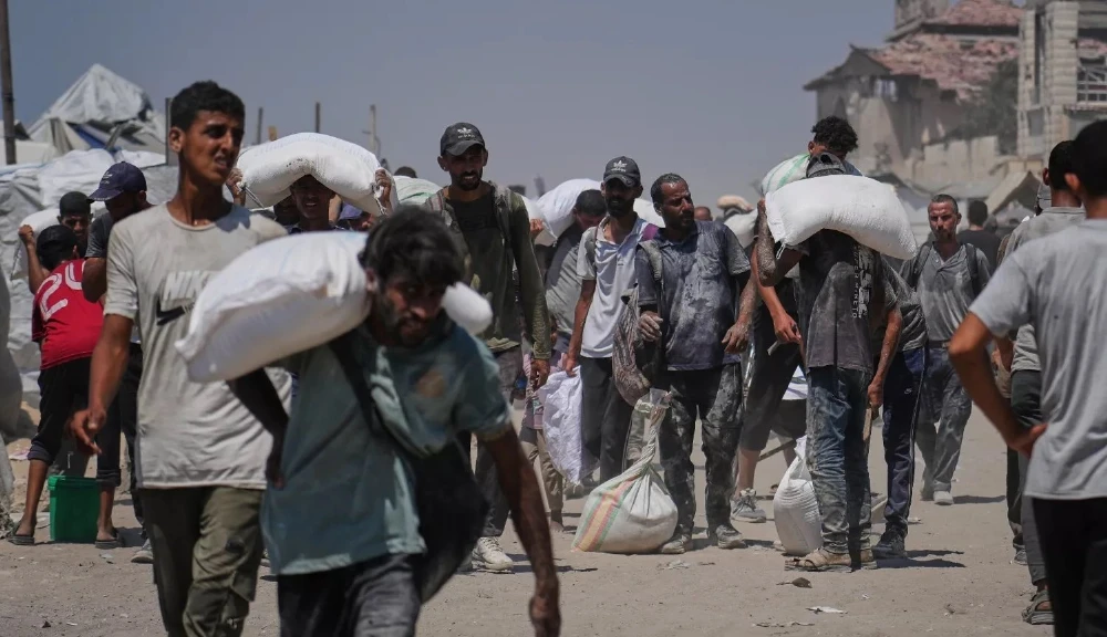 Llegan toneladas de ayuda a Franja de Gaza