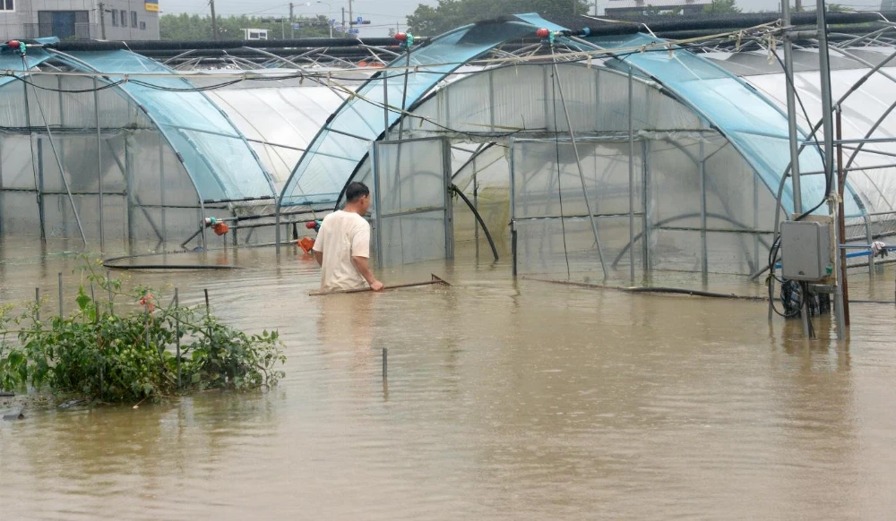 Miles de evacuados en Corea del Sur por fuertes inundaciones