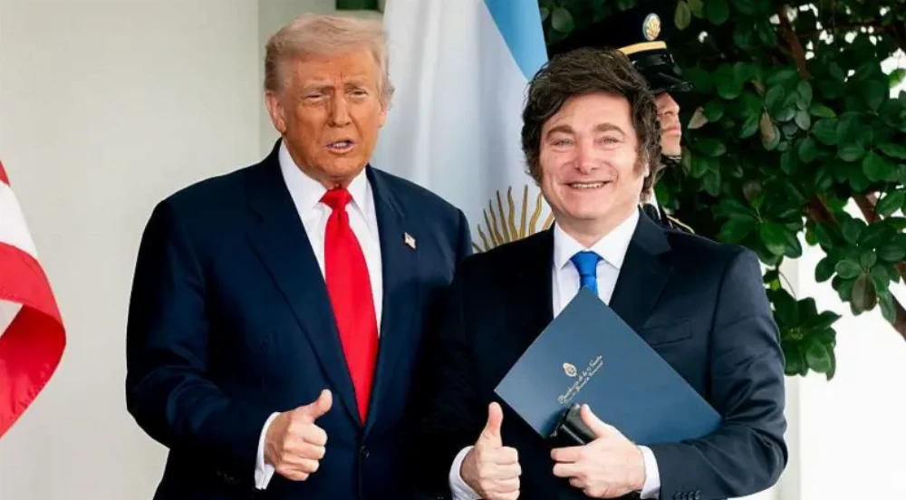 Donald Trump volvió a felicitar a Milei por el resultado de las elecciones: “No solo ganó, sino que ganó por mucho”