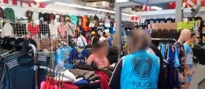 Secuestraron más de 2300 prendas truchas por un valor de $69 millones en Once
