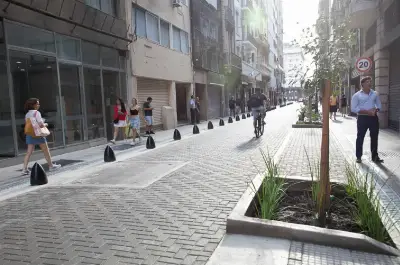 Finalizó la reconversión de Tucumán y 25 de Mayo y avanza la renovación del Microcentro porteño
