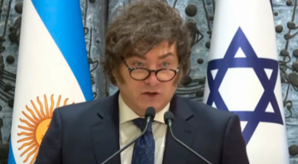 Milei reafirma su posicionamiento contra Irán