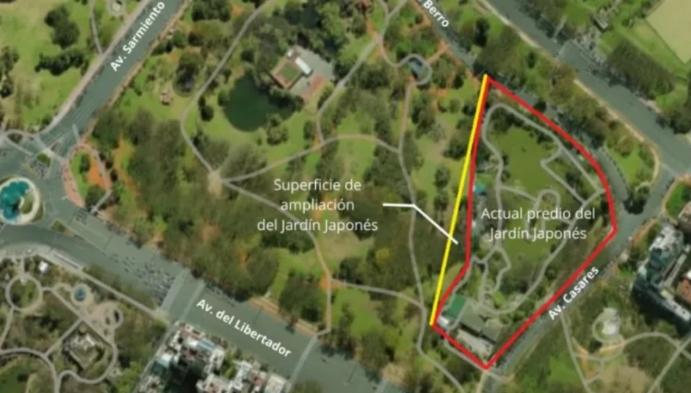 Convocan a una Audiencia Pública por la ampliación del Jardín Japonés