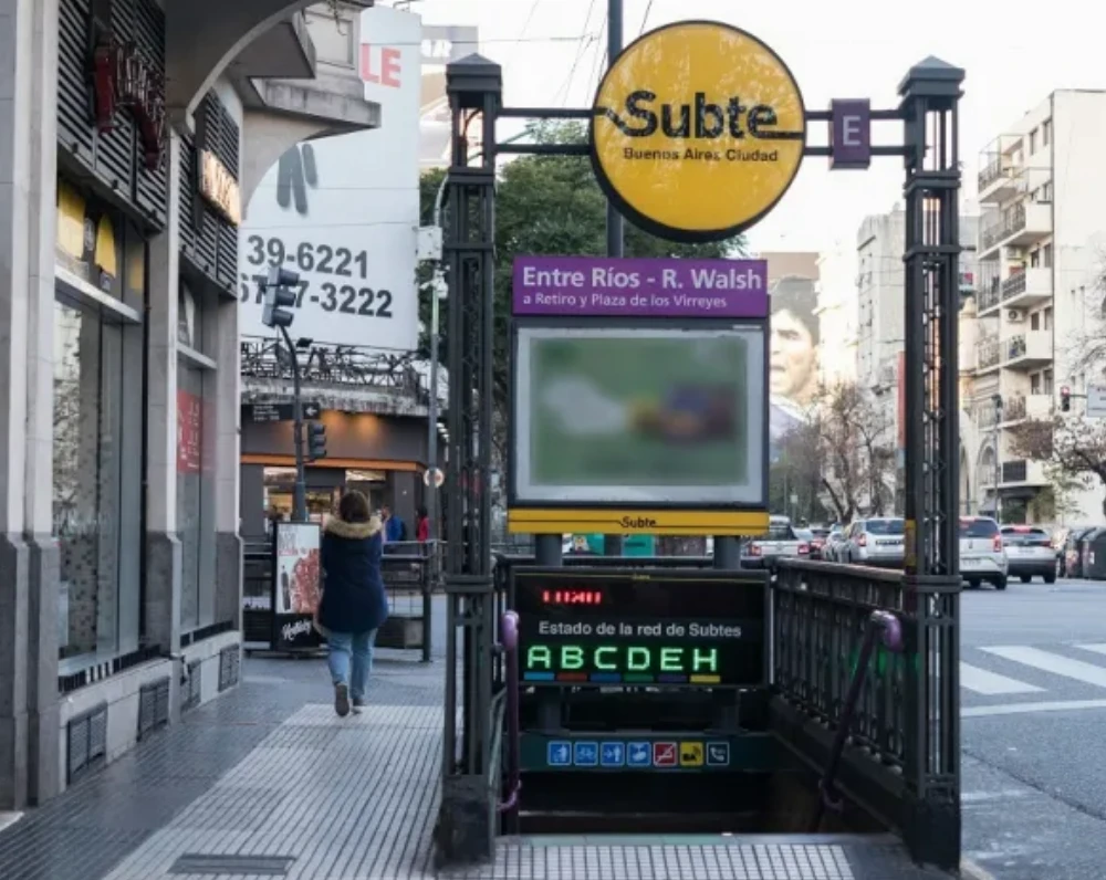 La estación Entre Ríos de subte cierra al menos tres meses